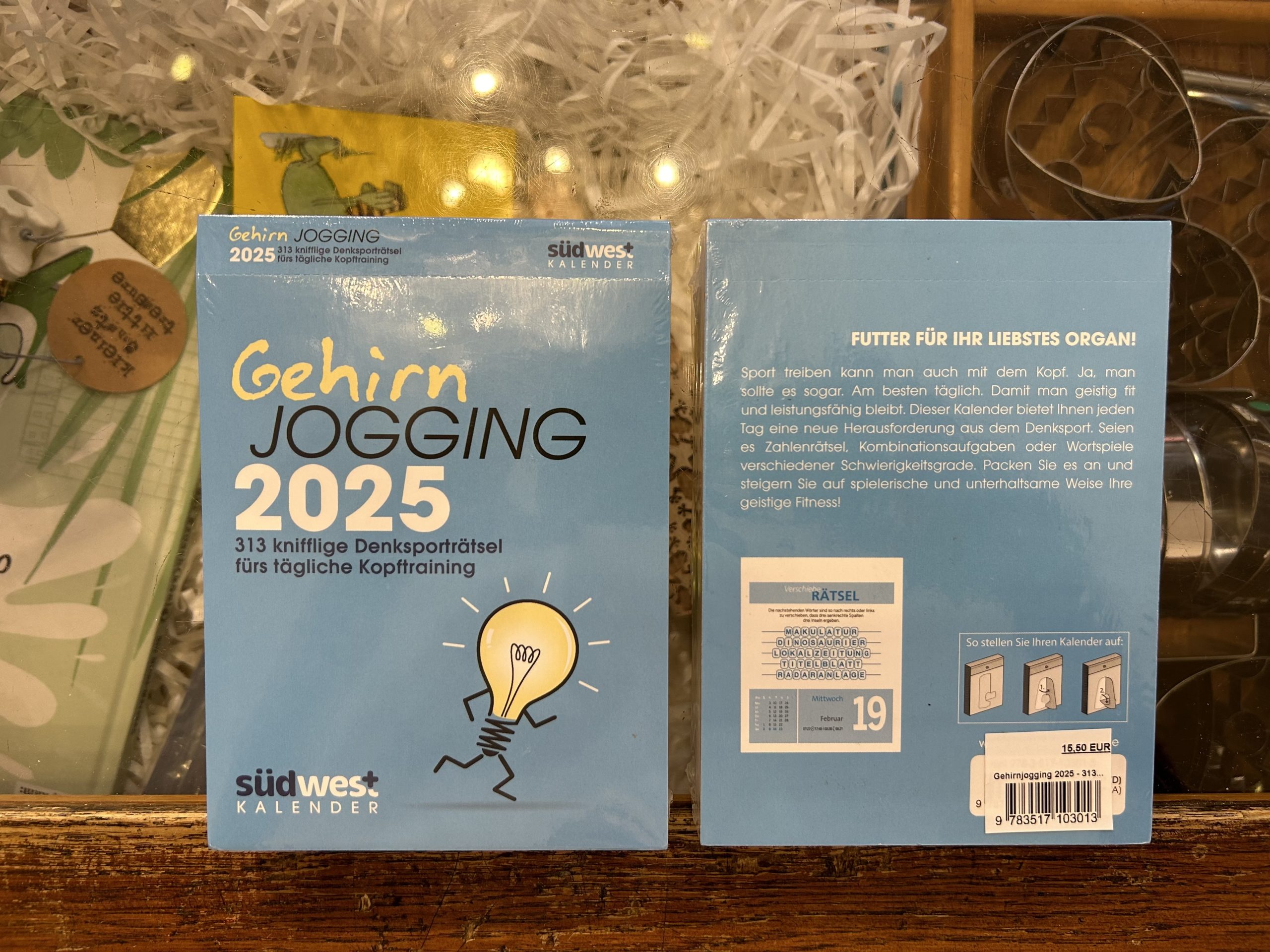 Gehirnjogging Kalender 2025 